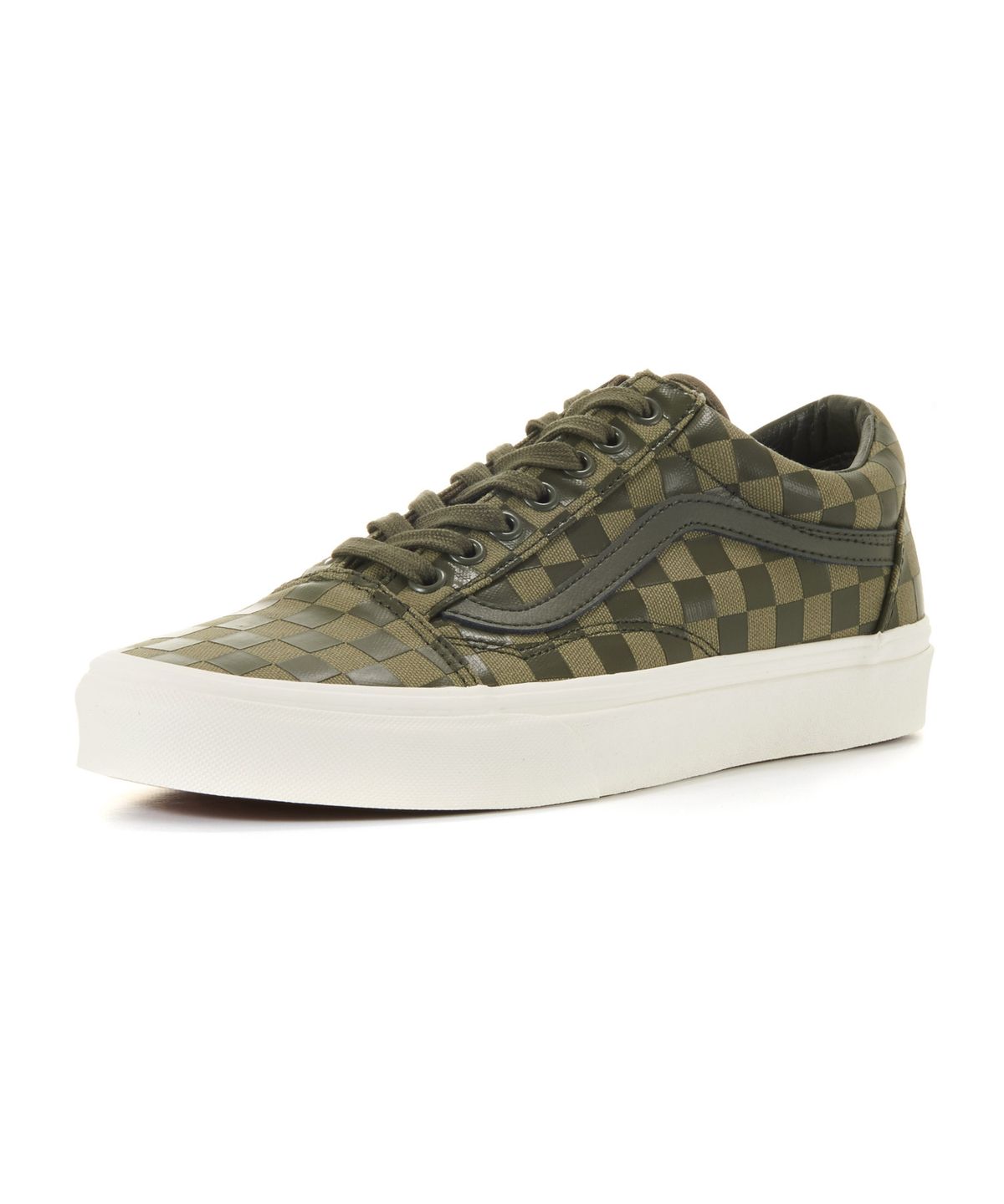 반스(VANS) 올드스쿨 - (High Density) 올리브체커보드 / VN0A38G1UA51