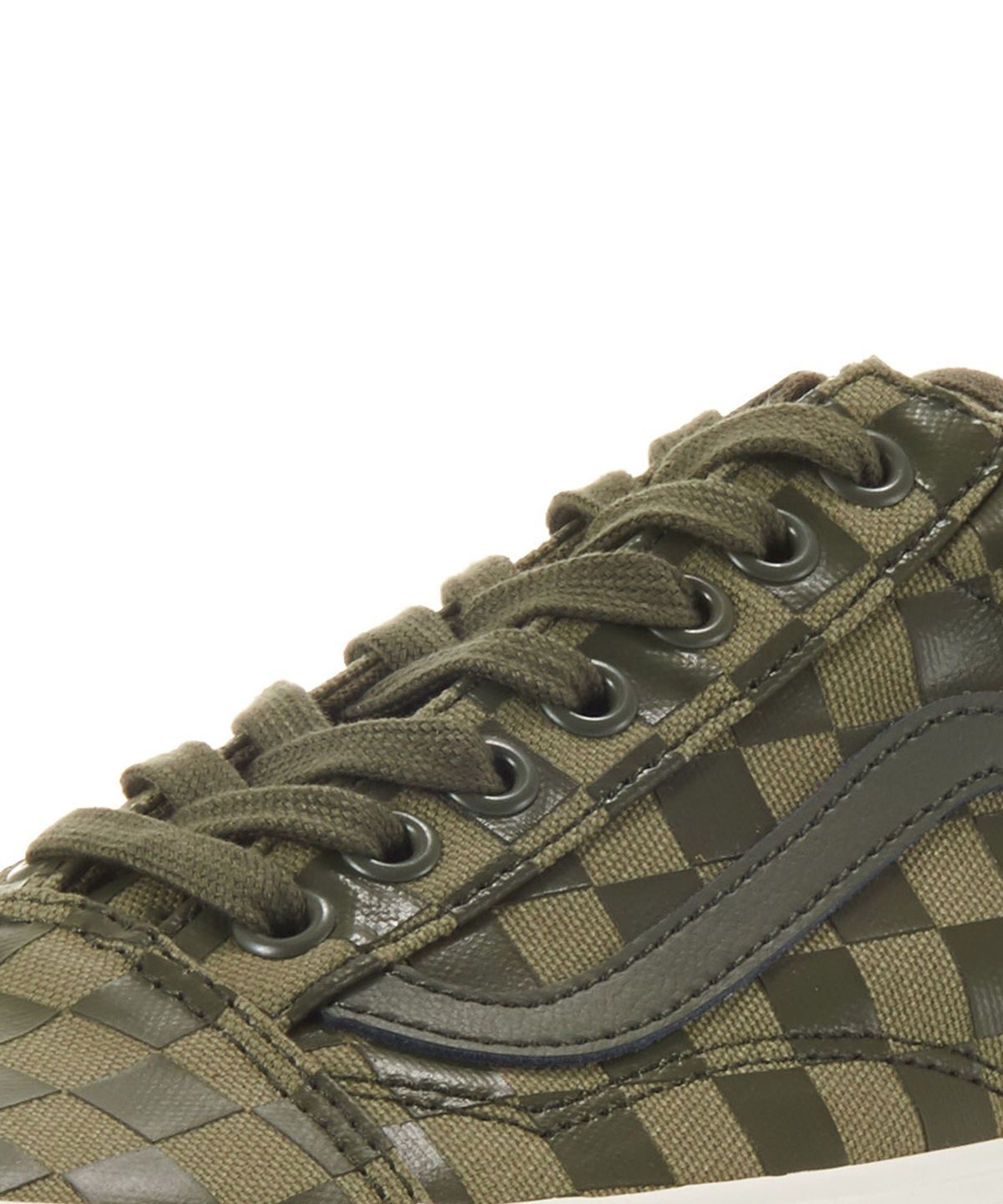 반스(VANS) 올드스쿨 - (High Density) 올리브체커보드 / VN0A38G1UA51