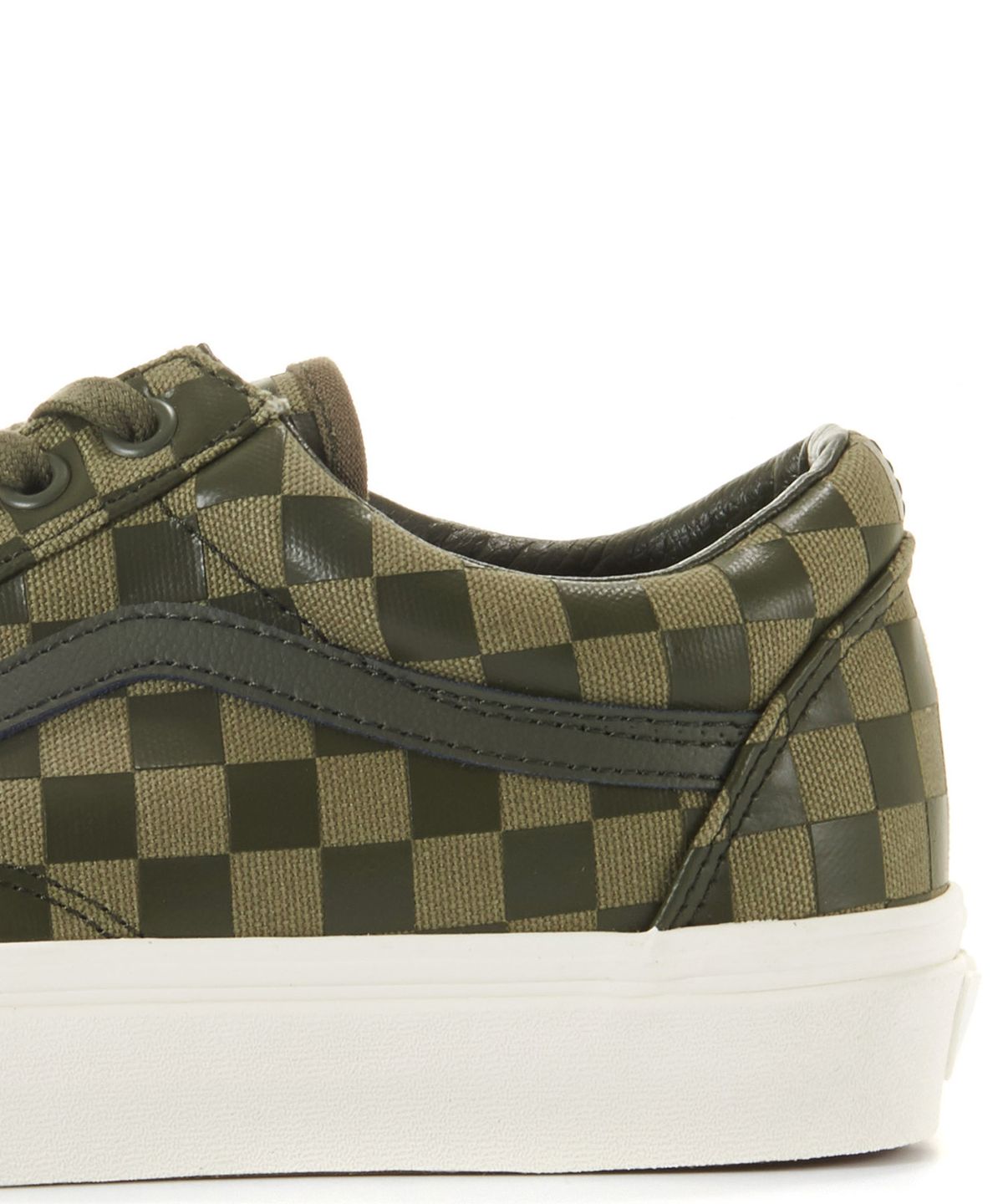 반스(VANS) 올드스쿨 - (High Density) 올리브체커보드 / VN0A38G1UA51