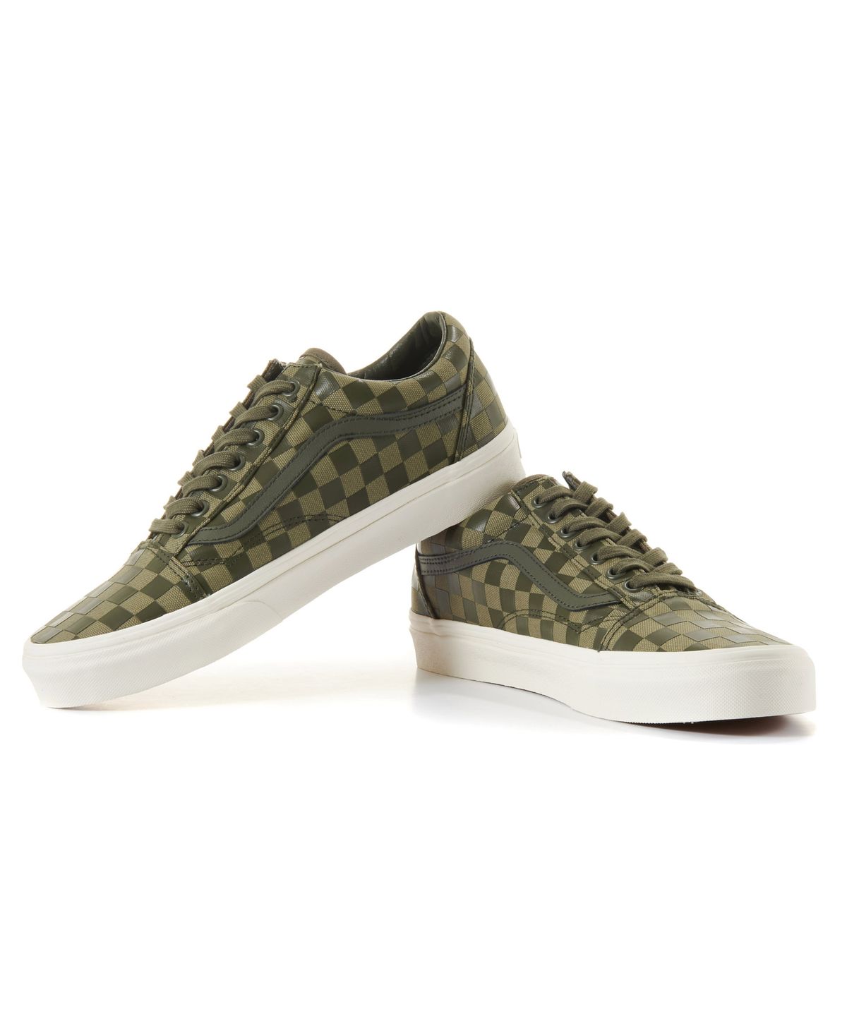 반스(VANS) 올드스쿨 - (High Density) 올리브체커보드 / VN0A38G1UA51