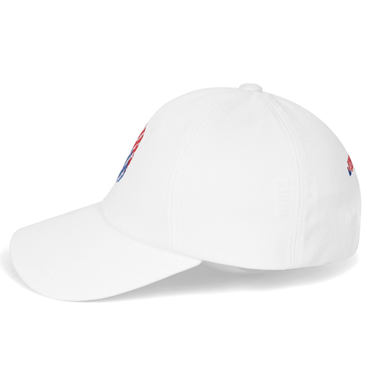바이브레이트(VIBRATE) KOREAN FLAG LOGO BALL CAP (WHITE)