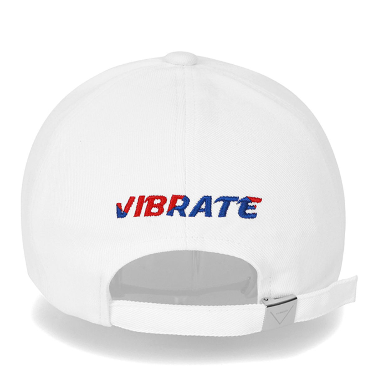 바이브레이트(VIBRATE) KOREAN FLAG LOGO BALL CAP (WHITE)