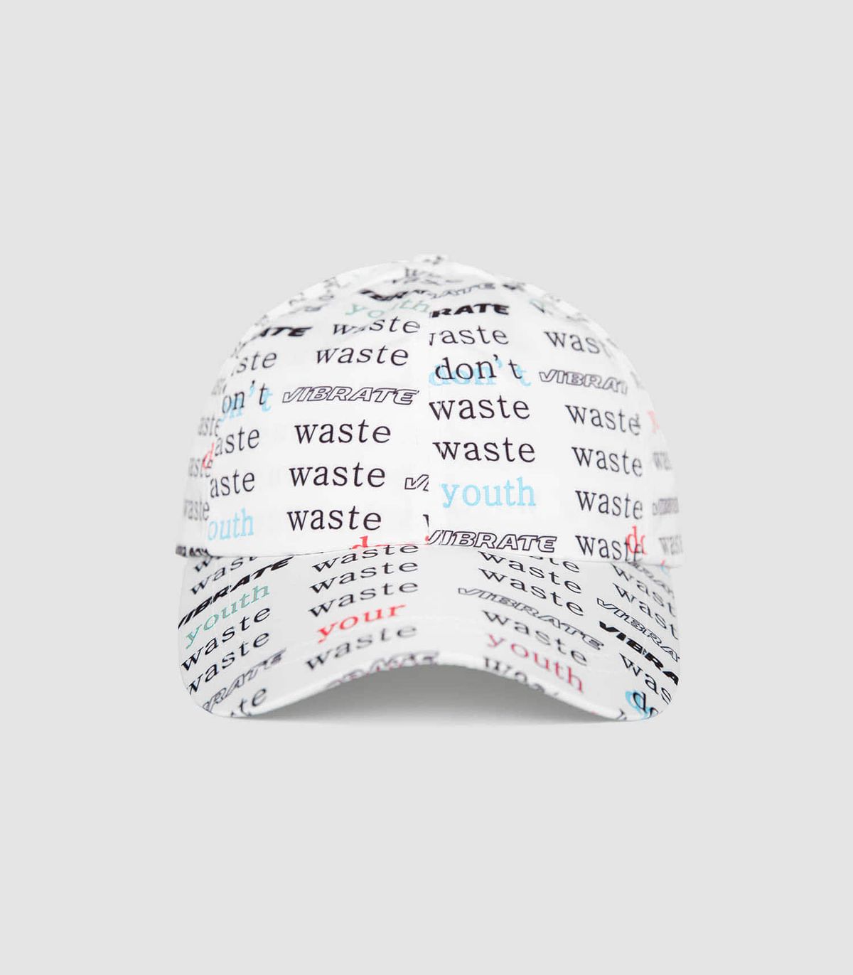 바이브레이트(VIBRATE) D.W.Y.Y PATTERN BALL CAP (WHITE)