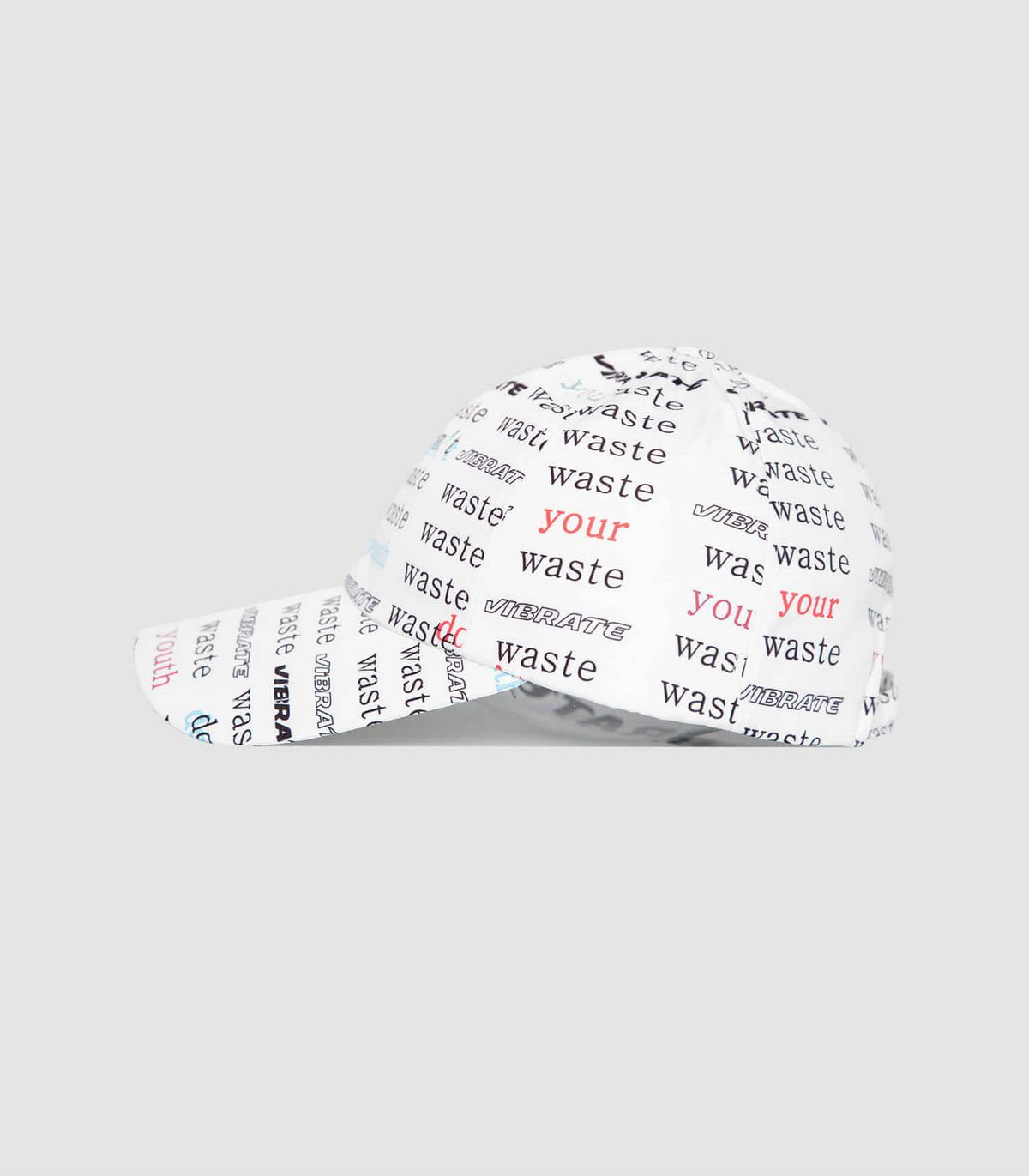 바이브레이트(VIBRATE) D.W.Y.Y PATTERN BALL CAP (WHITE)