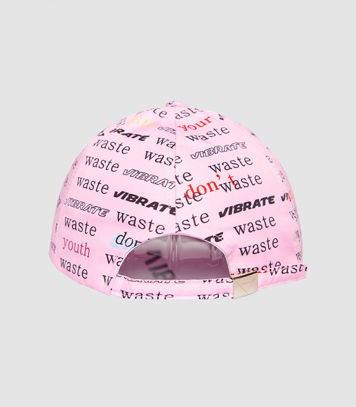 바이브레이트(VIBRATE) D.W.Y.Y PATTERN BALL CAP (PINK)