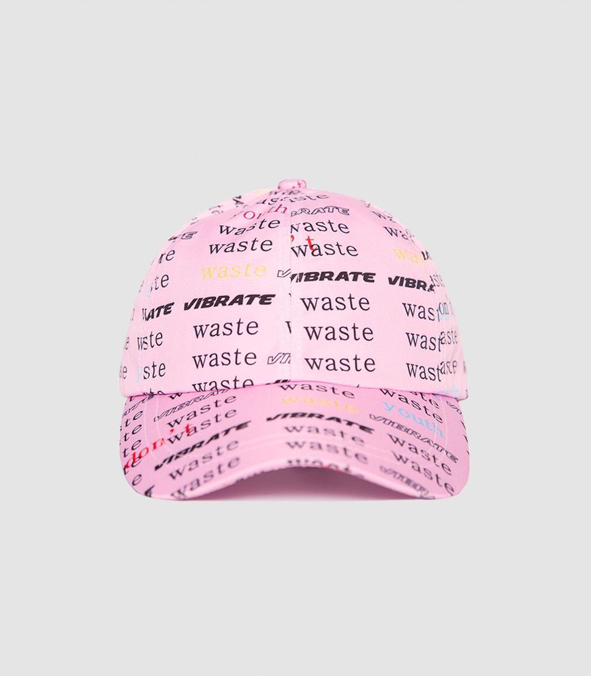 바이브레이트(VIBRATE) D.W.Y.Y PATTERN BALL CAP (PINK)