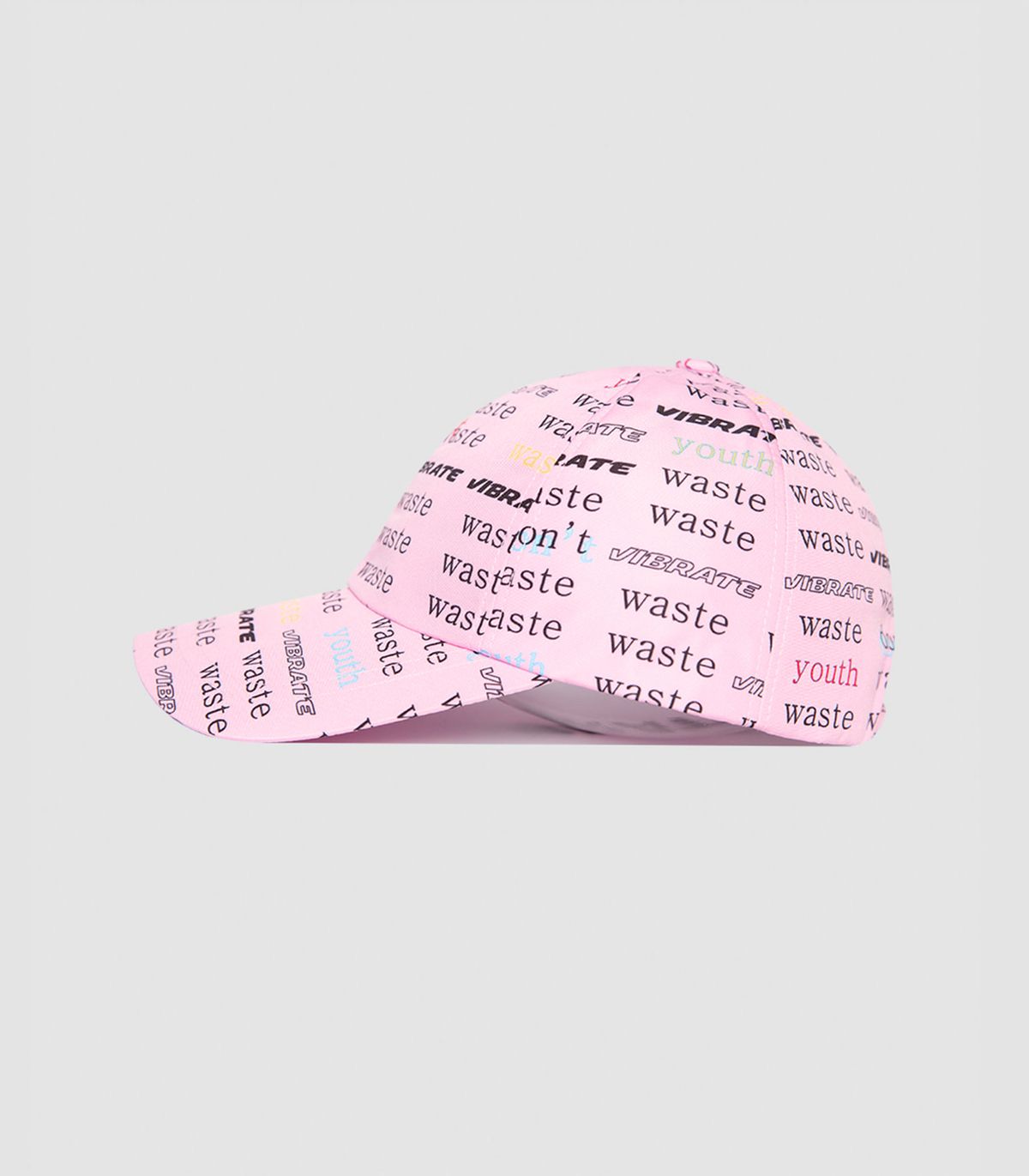 바이브레이트(VIBRATE) D.W.Y.Y PATTERN BALL CAP (PINK)