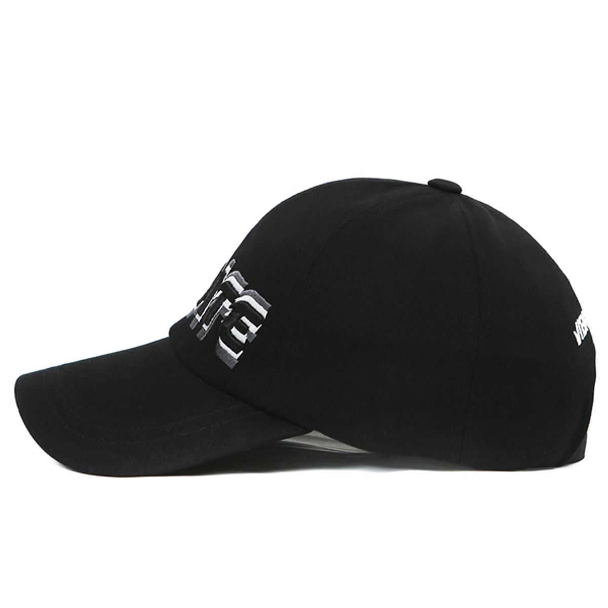 바이브레이트(VIBRATE) 3D SHAKING LOGO BALL CAP (black)