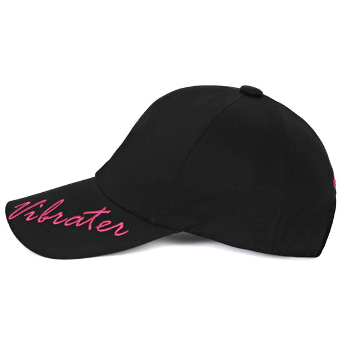 바이브레이트(VIBRATE) VISOR LOGO BALL CAP (PINK&BLACK)