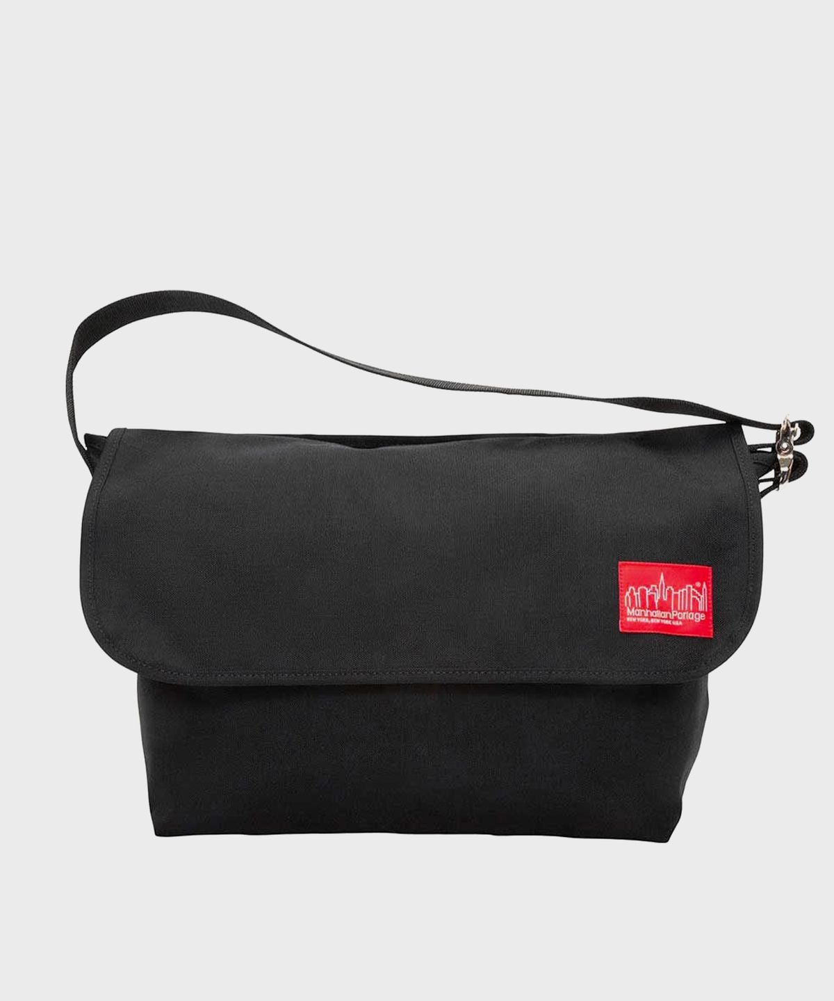 맨하탄 포티지(MANHATTAN PORTAGE) 1607V 빈티지 메신저백 L BLACK
