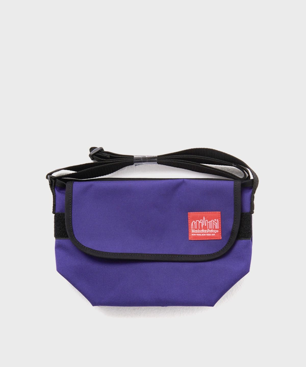 맨하탄 포티지(MANHATTAN PORTAGE) 1603 Mini NY Messenger Bag PURPLE