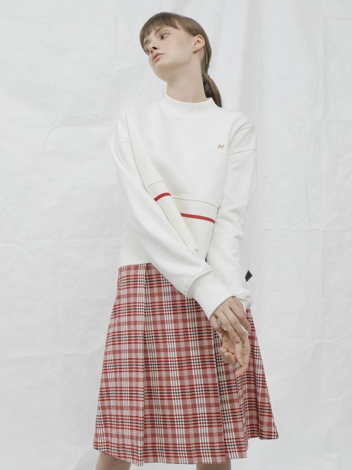 느와(NOIR) Chep Skirt