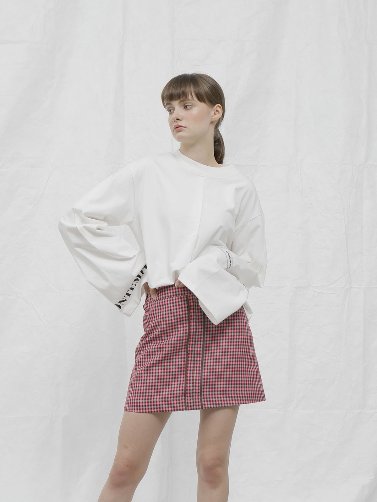 느와(NOIR) Fen Skirt