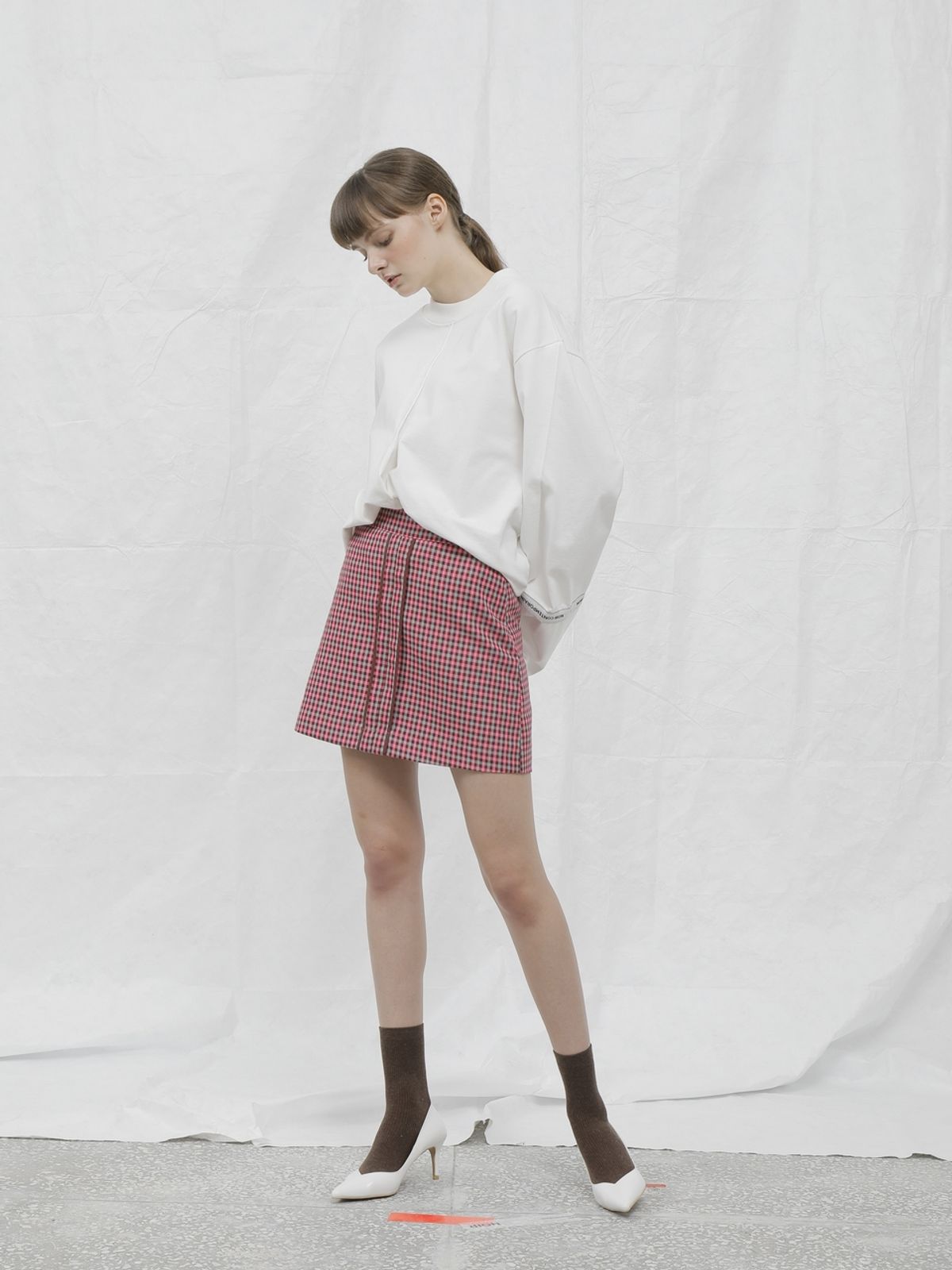 느와(NOIR) Fen Skirt