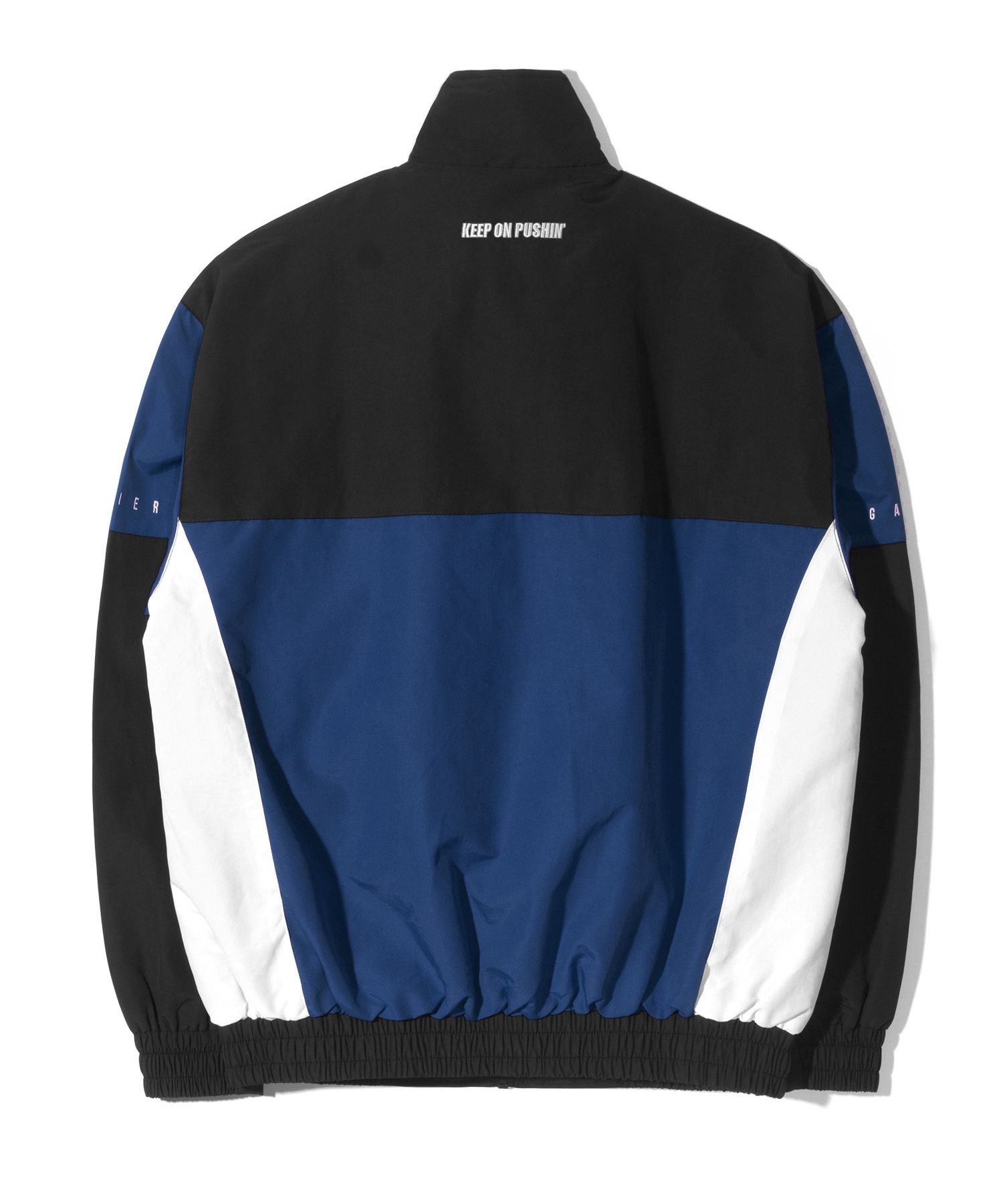 QT8 GARMENTS RG OLDナイロンジャケット ディープブルーM MUSINSA公式 | QT8 GARMENTS RG Old Track Jacket (Deep Blue)