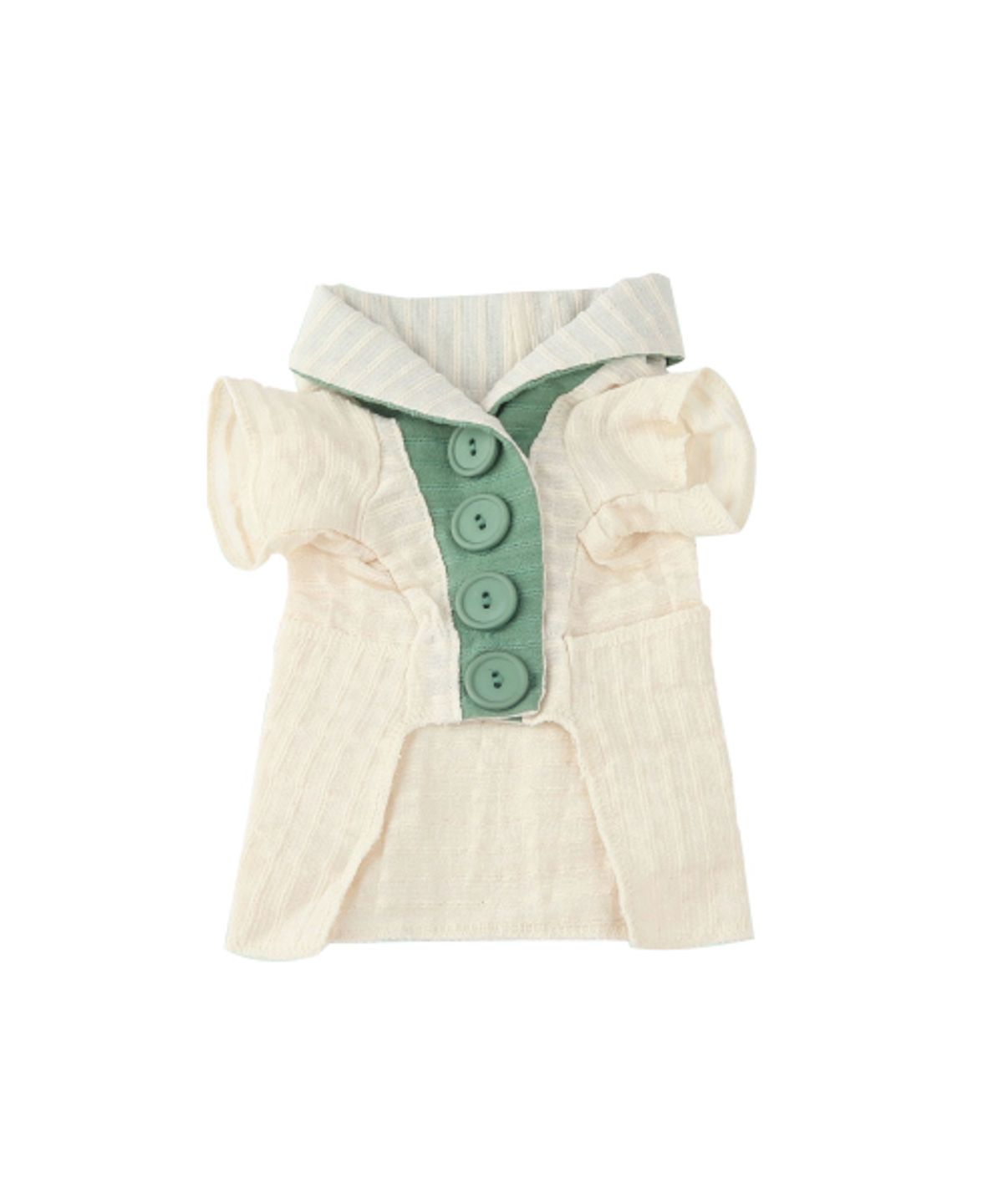 몽슈슈(MONCHOUCHOU) Melody Robe Cardigan_Milky White