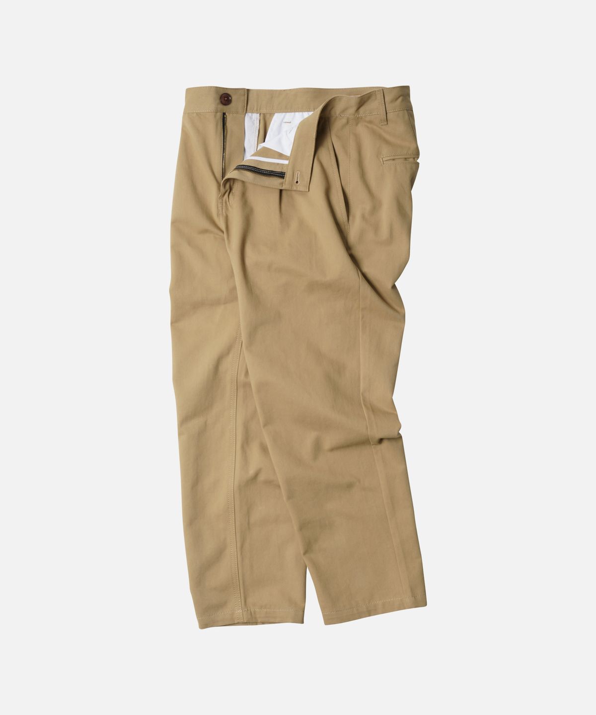 프리즘웍스(FRIZMWORKS) OG HAWORTH ONE TUCK PANTS _ BEIGE