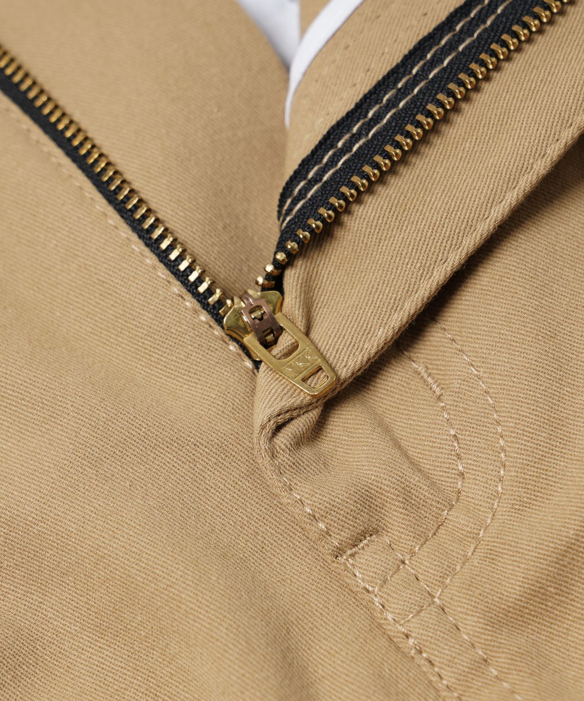 프리즘웍스(FRIZMWORKS) OG HAWORTH ONE TUCK PANTS _ BEIGE
