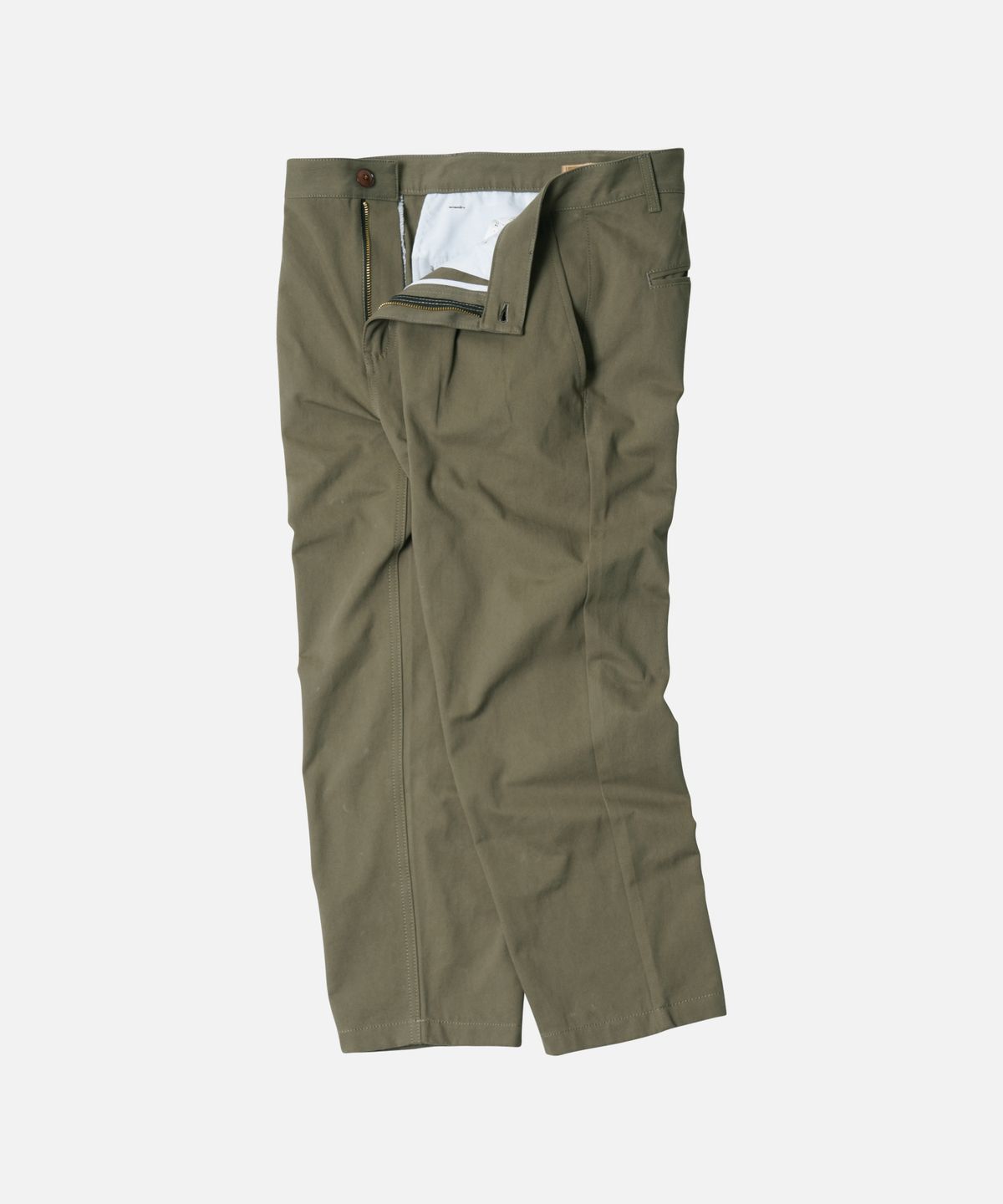 프리즘웍스(FRIZMWORKS) OG HAWORTH ONE TUCK PANTS _ OLIVE
