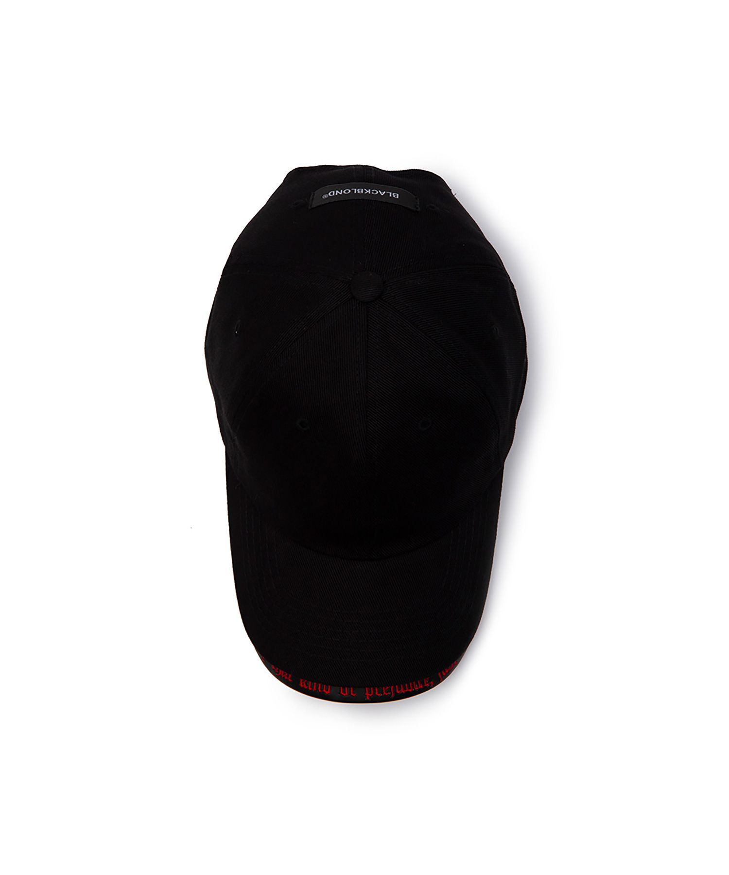 ◆BLACKBLOND◆ Vivid Revolution Double Visor Cap Black MUSINSA | BLACKBLOND Vivid Revolution Double Visor Cap (Black)