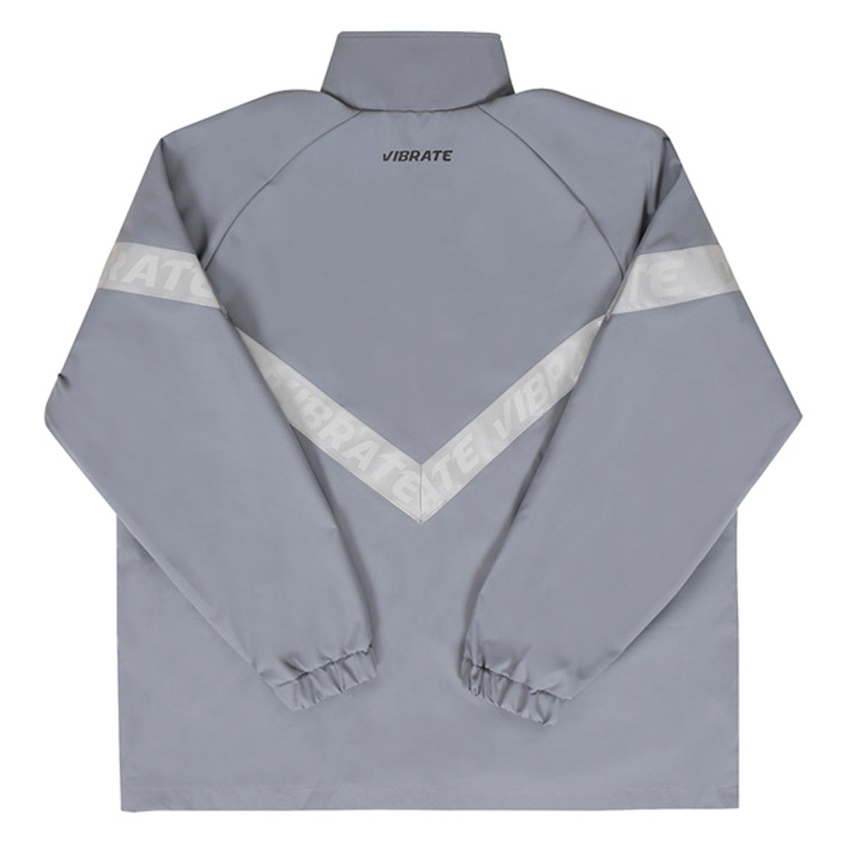 바이브레이트(VIBRATE) REFLEX TAPE WINDBREAKER (GRAY)
