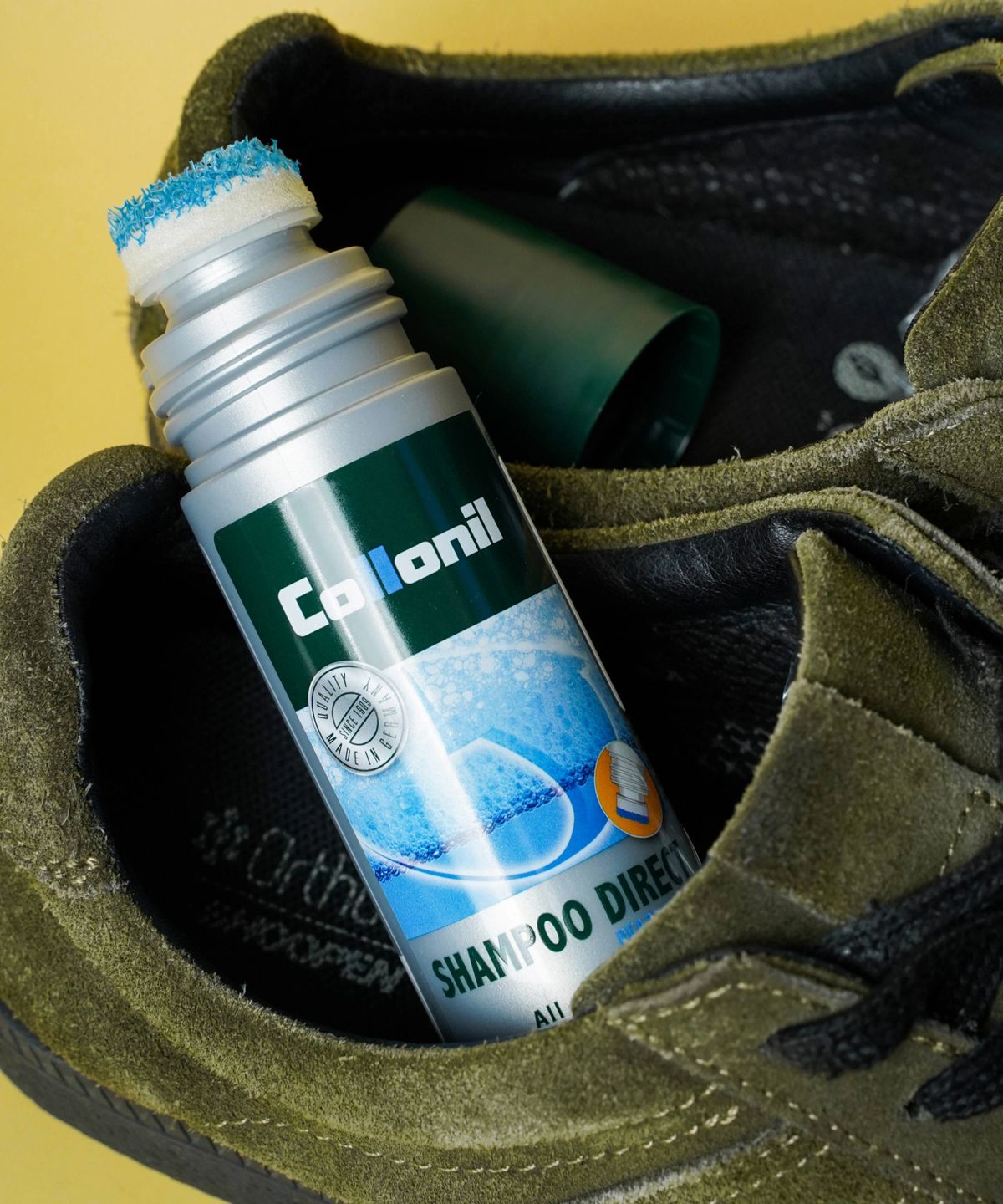 콜로닐(COLLONIL) 샴푸 다이렉트 100ml 가죽 스웨이드 운동화 클리너