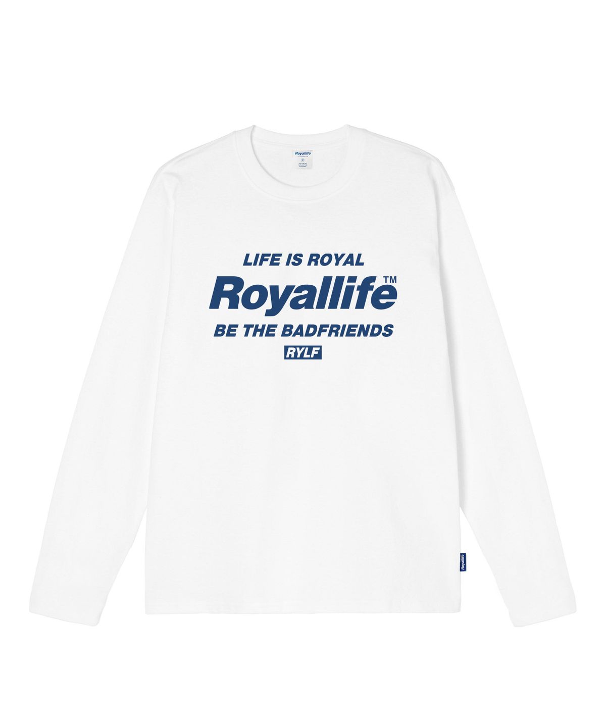 로얄라이프(ROYALLIFE) RLL301 비 더 프렌즈 롱슬리브 - 화이트