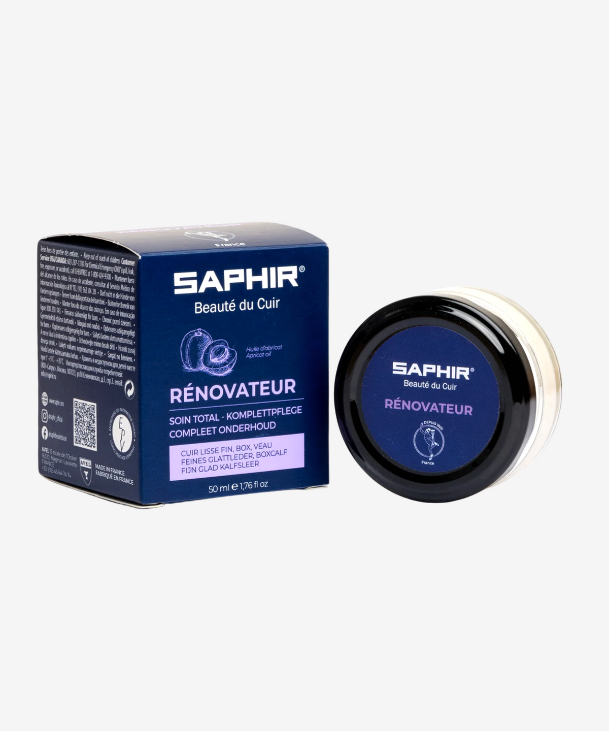사피르(SAPHIR) 리노베이터 가죽 영양 크림 보호 에센스 50ml