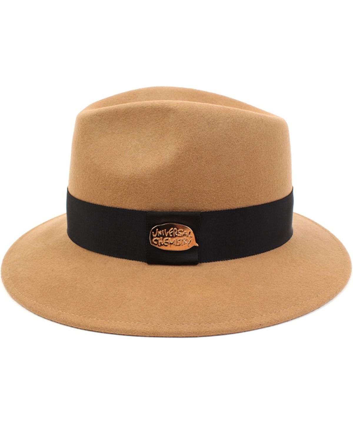 유니버셜 케미스트리(UNIVERSAL CHEMISTRY) GD Metal Line BG Short Fedora 울페도라