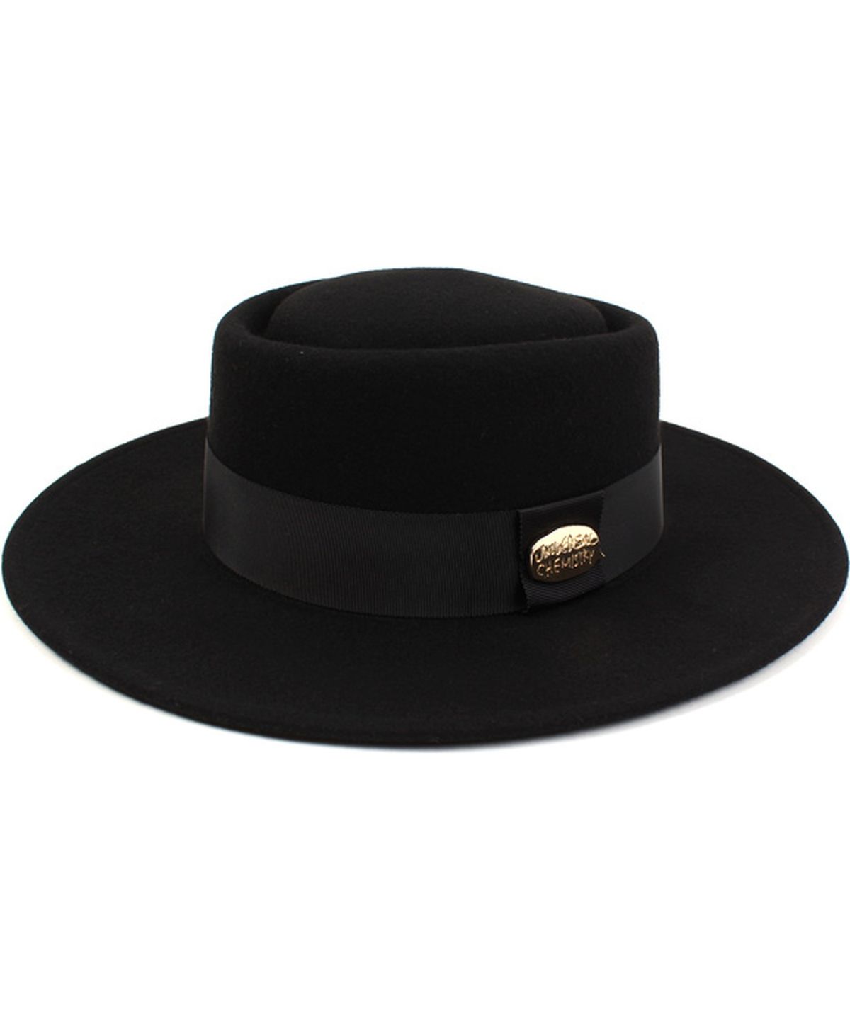 유니버셜 케미스트리(UNIVERSAL CHEMISTRY) Home GD Metal Line Wool BK Fedora 울페도라