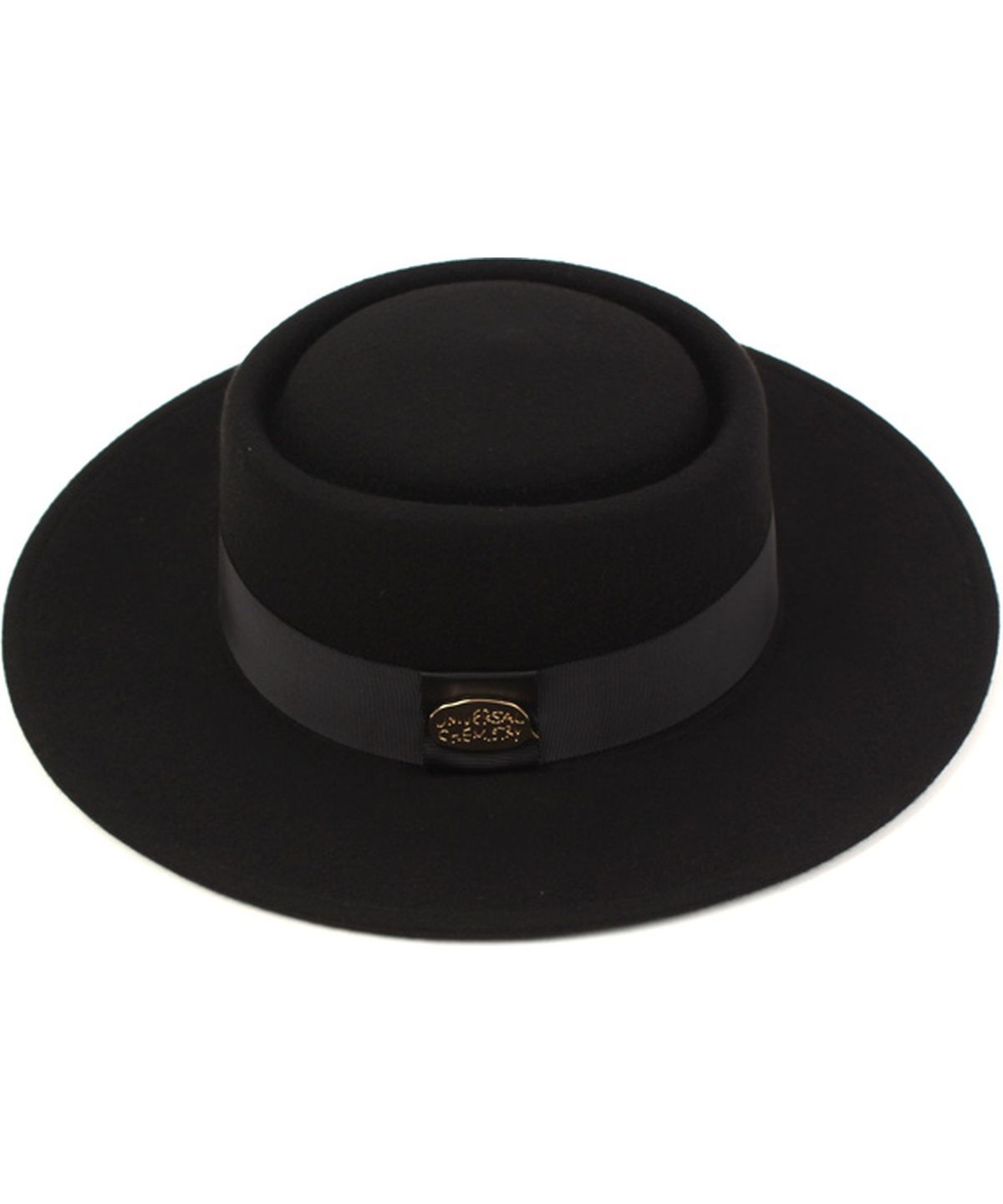 유니버셜 케미스트리(UNIVERSAL CHEMISTRY) Home GD Metal Line Wool BK Fedora 울페도라
