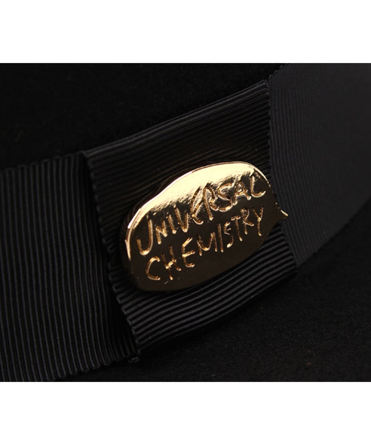유니버셜 케미스트리(UNIVERSAL CHEMISTRY) Home GD Metal Line Wool BK Fedora 울페도라