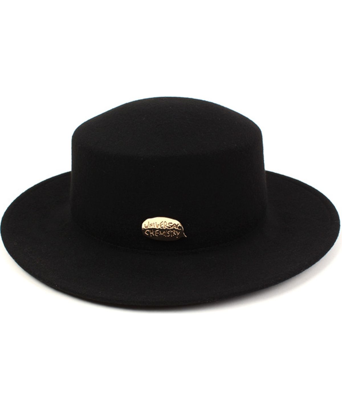 유니버셜 케미스트리(UNIVERSAL CHEMISTRY) Flat GD Metal Wool BK Fedora 울페도라