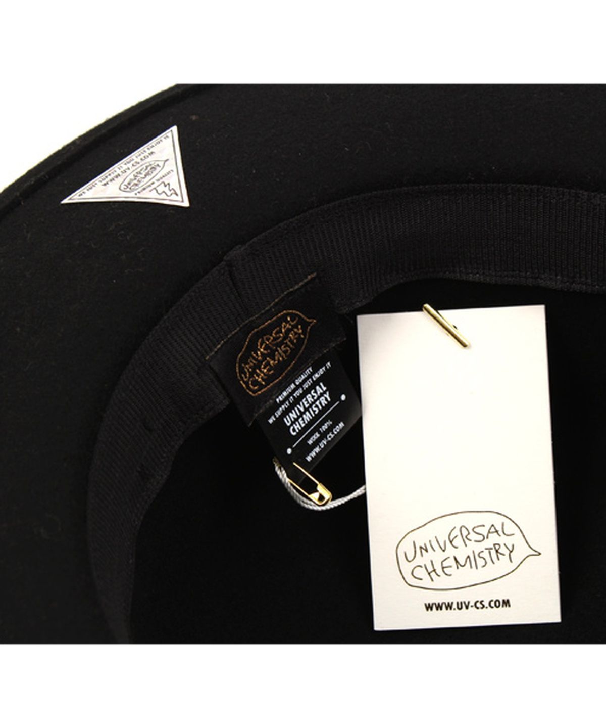 유니버셜 케미스트리(UNIVERSAL CHEMISTRY) Flat GD Metal Wool BK Fedora 울페도라