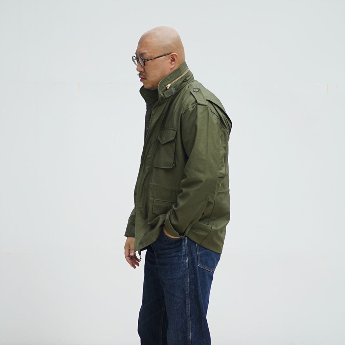 와이엠씨엘케이와이(YMCL KY) US M-65 Field Jacket - Olive
