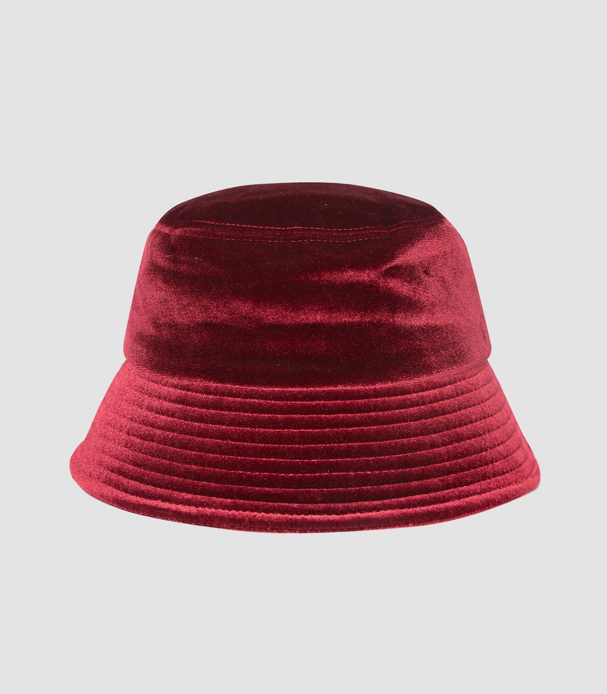 바이브레이트(VIBRATE) VELVET BUCKET HAT (WINE)