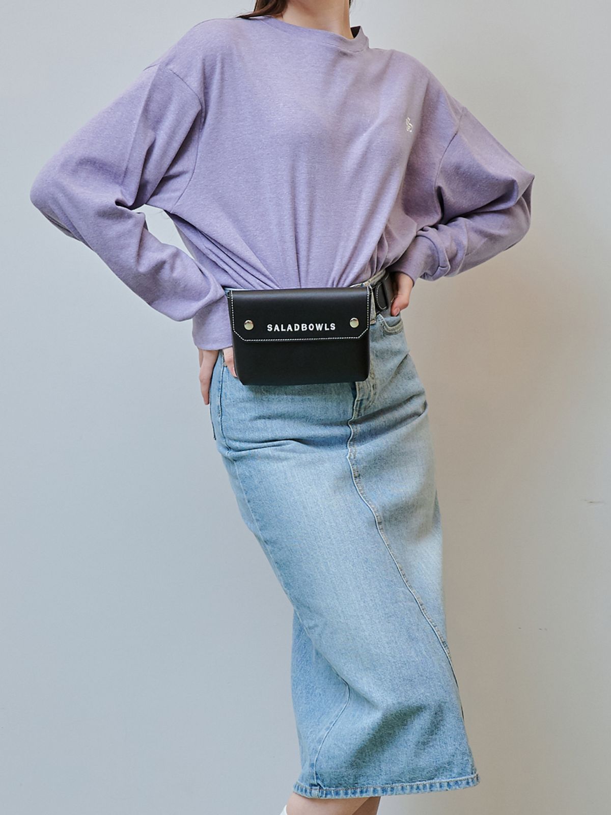샐볼(SALBOL) SB BELT BAG [BLACK]