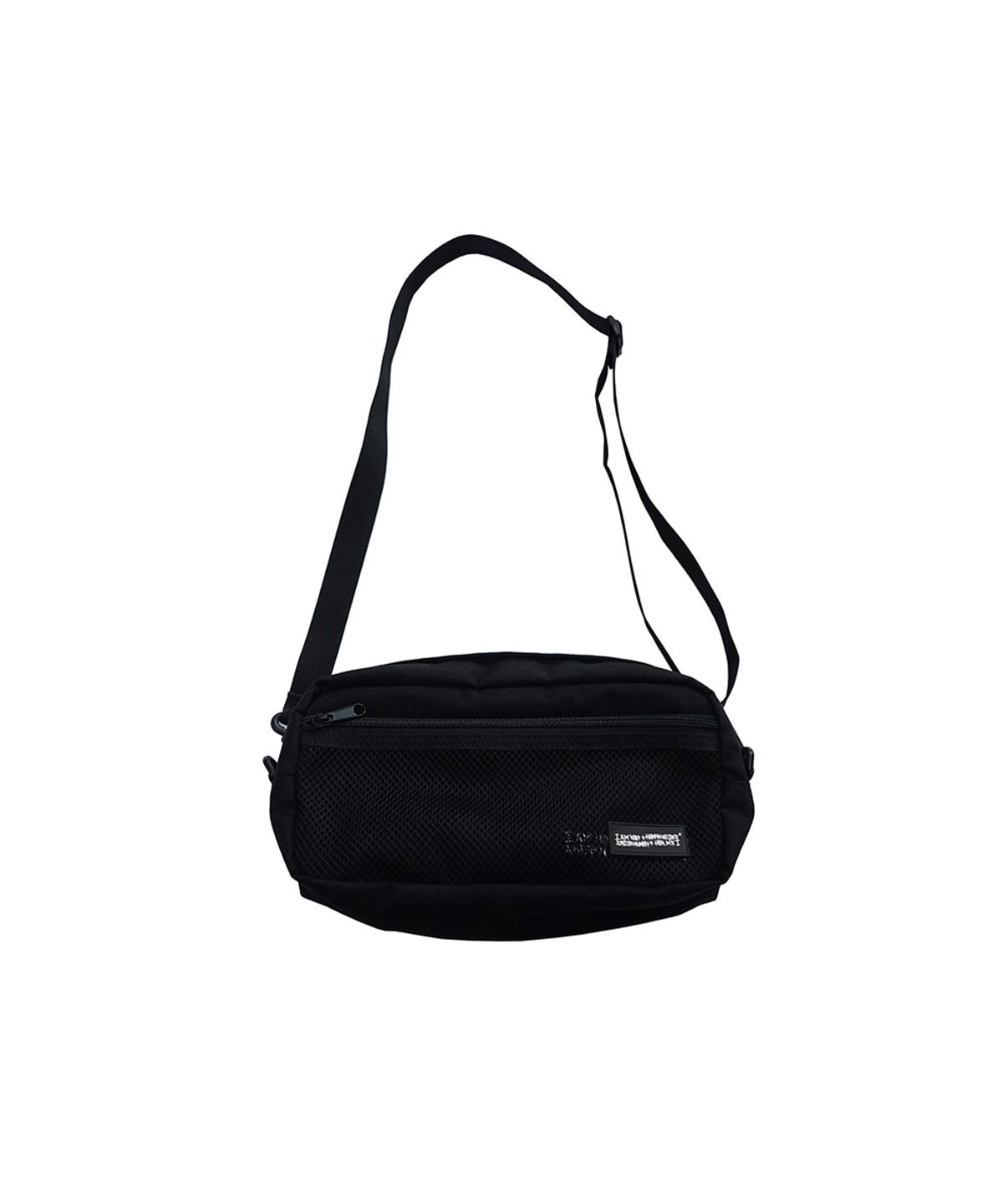 아임낫어휴먼비잉(I AM NOT A HUMAN BEING) LOGO UTILITY BAG - BLACK
