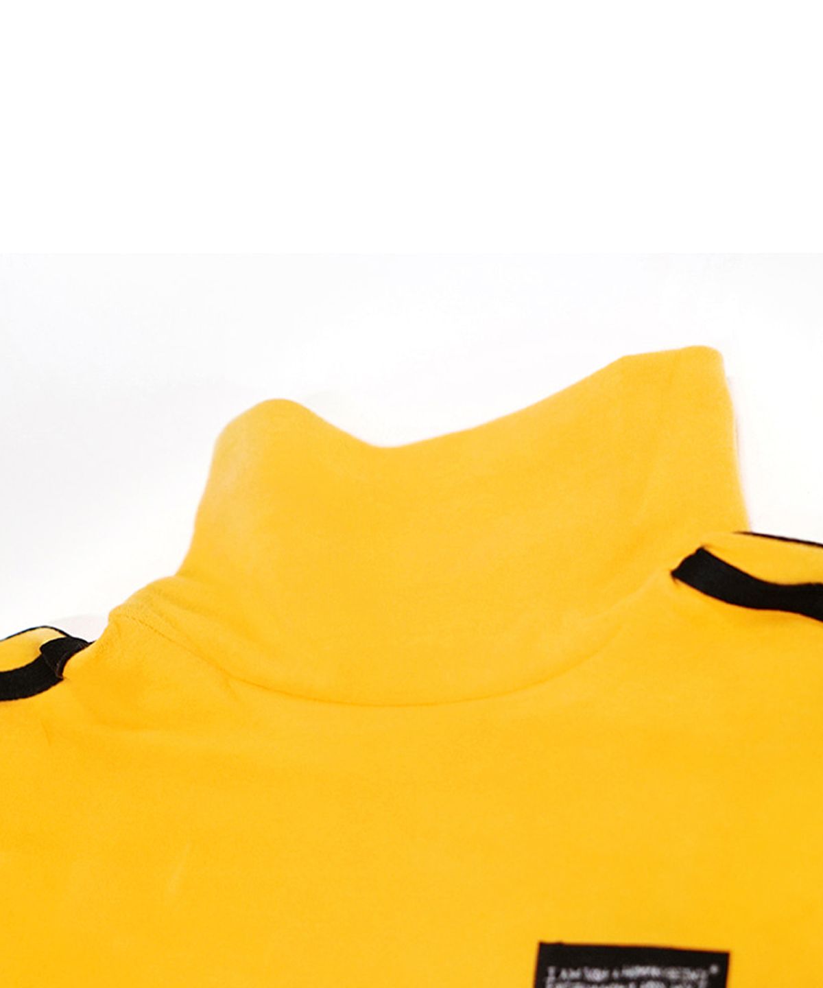 아임낫어휴먼비잉(I AM NOT A HUMAN BEING) LOGO MOK NECK - YELLOW