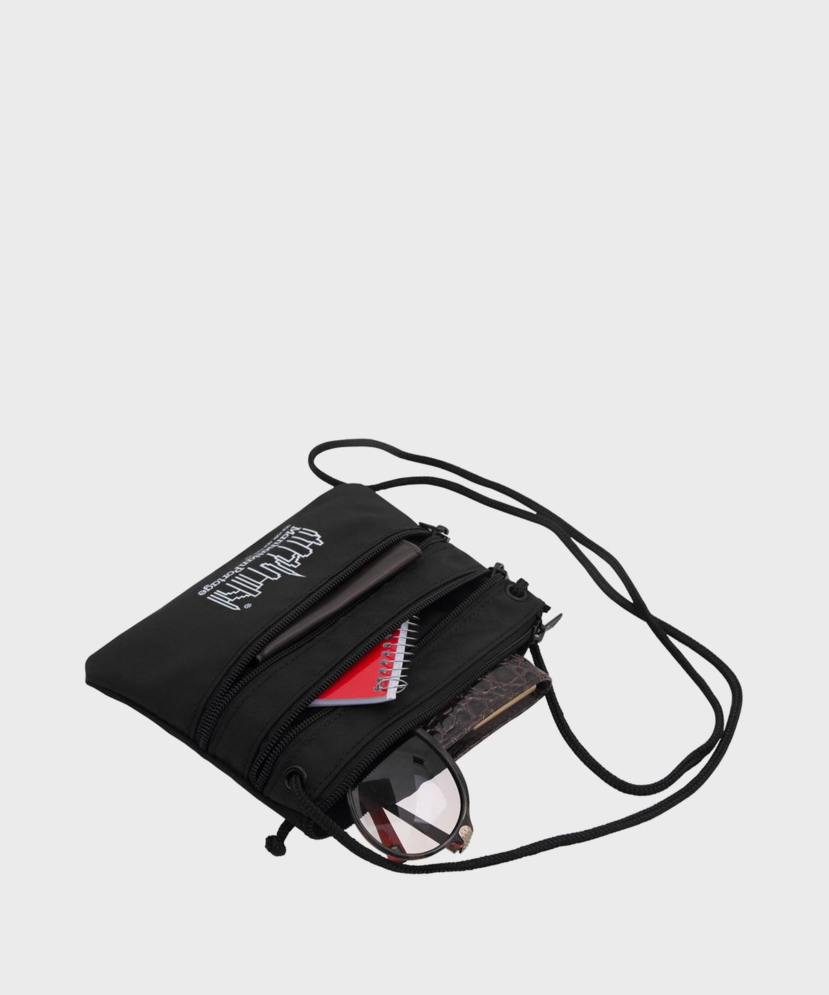 맨하탄 포티지(MANHATTAN PORTAGE) 트리플지퍼 사코슈백 BLACK