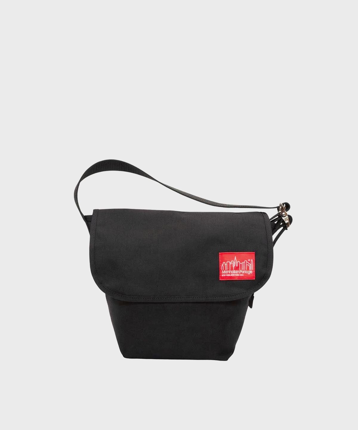 맨하탄 포티지(MANHATTAN PORTAGE) 1605V 빈티지 메신저백 S BLACK
