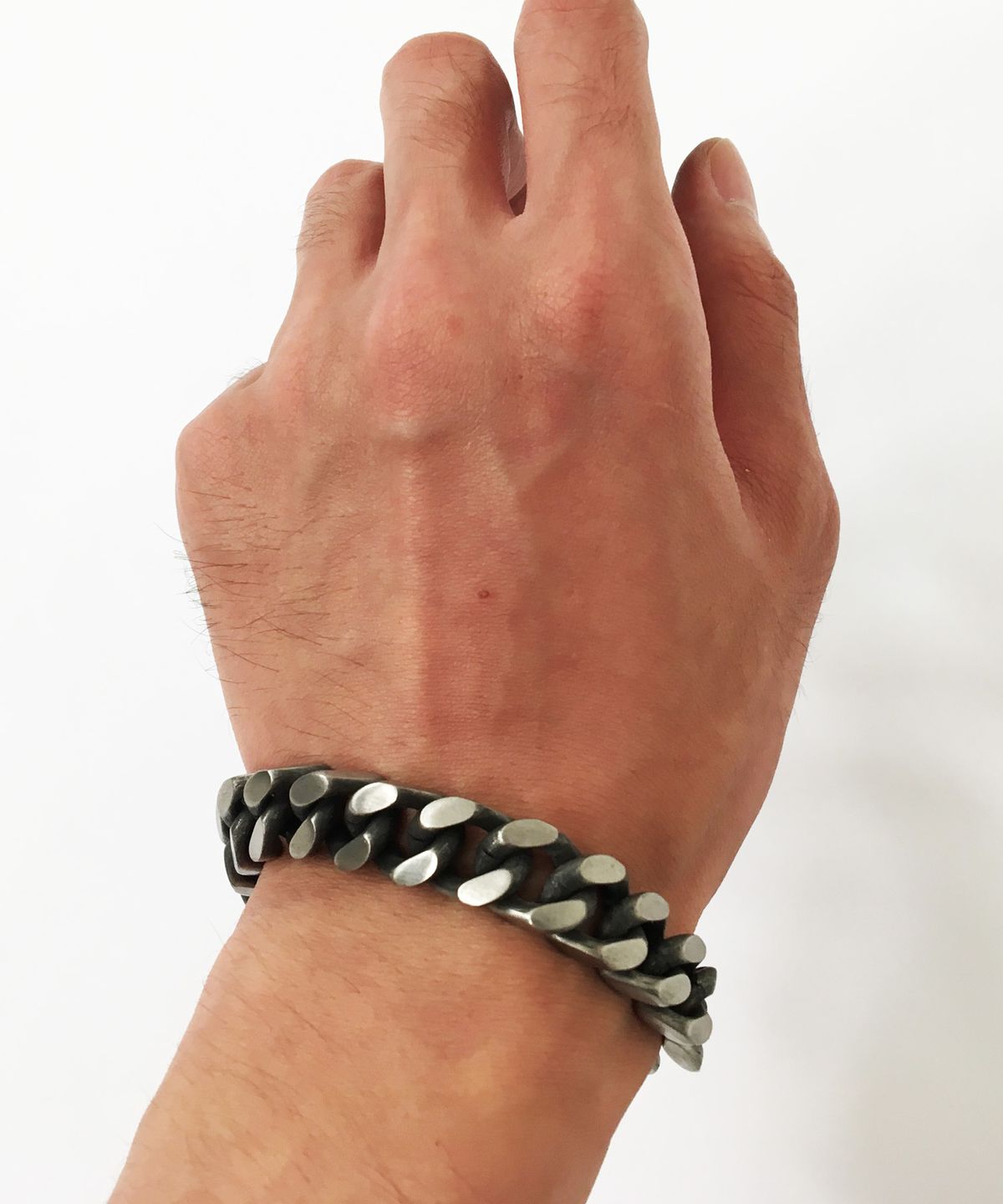섹스토(SEXTO) [팔찌][써지컬스틸][유화작/무광]R-08 CHAIN BRACELET