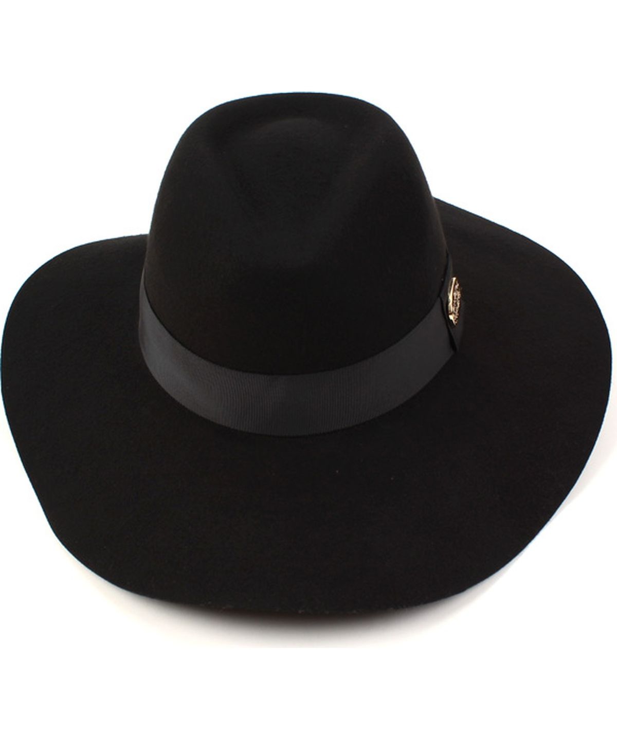 유니버셜 케미스트리(UNIVERSAL CHEMISTRY) GD Metal Line Wool Long BK Fedora 울페도라