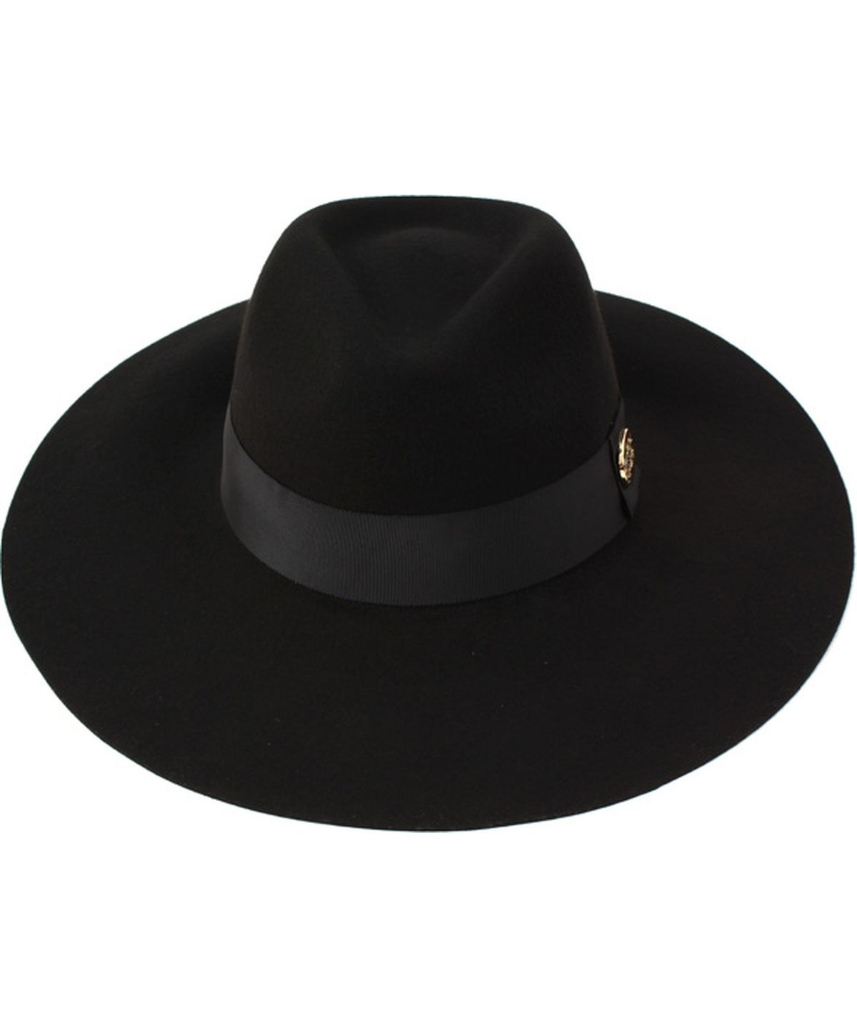 유니버셜 케미스트리(UNIVERSAL CHEMISTRY) GD Metal Line Wool Long BK Fedora 울페도라
