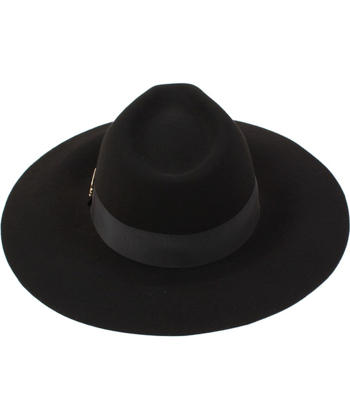 유니버셜 케미스트리(UNIVERSAL CHEMISTRY) GD Metal Line Wool Long BK Fedora 울페도라