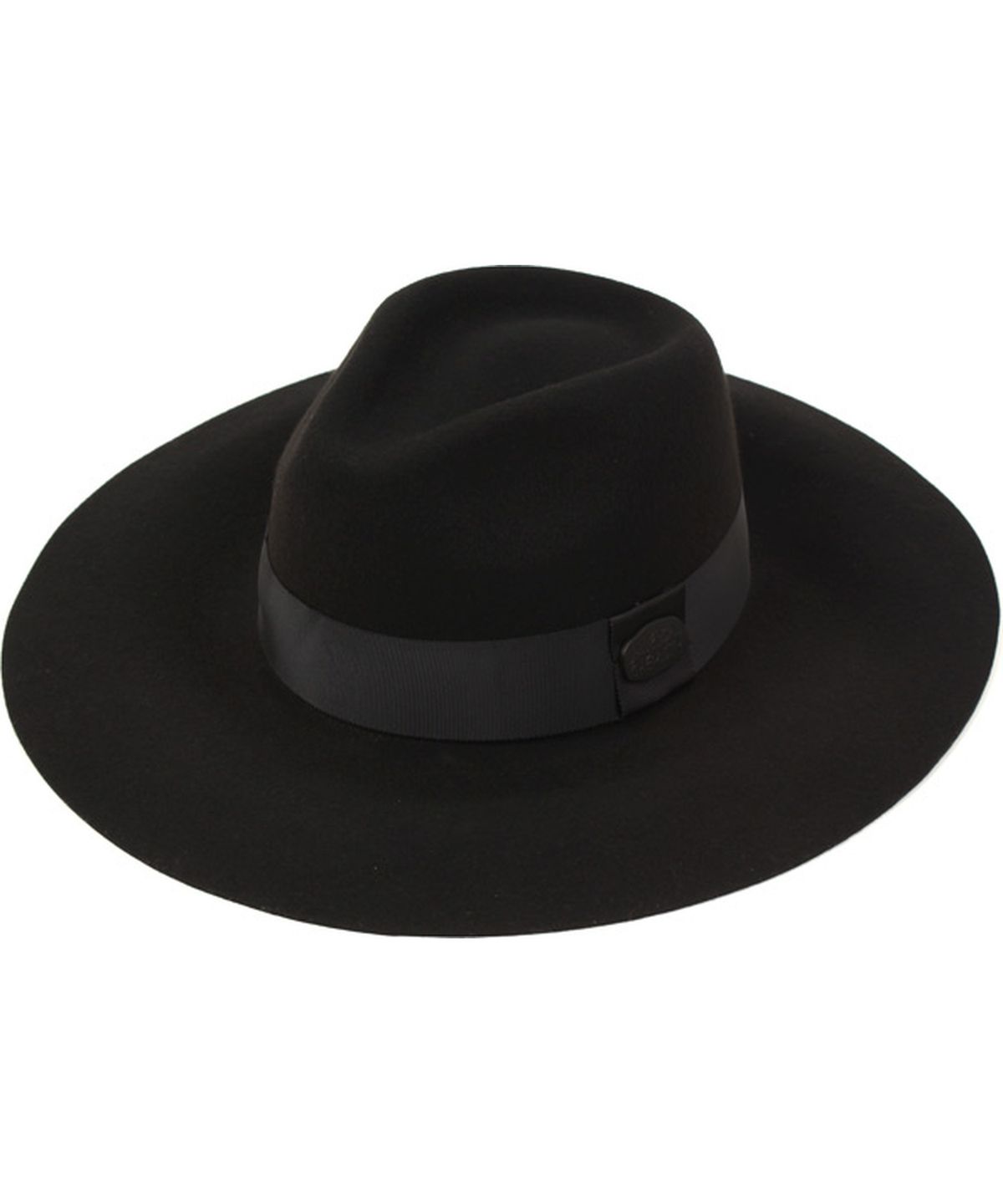 유니버셜 케미스트리(UNIVERSAL CHEMISTRY) BK Metal Line Wool Long BK Fedora 울페도라