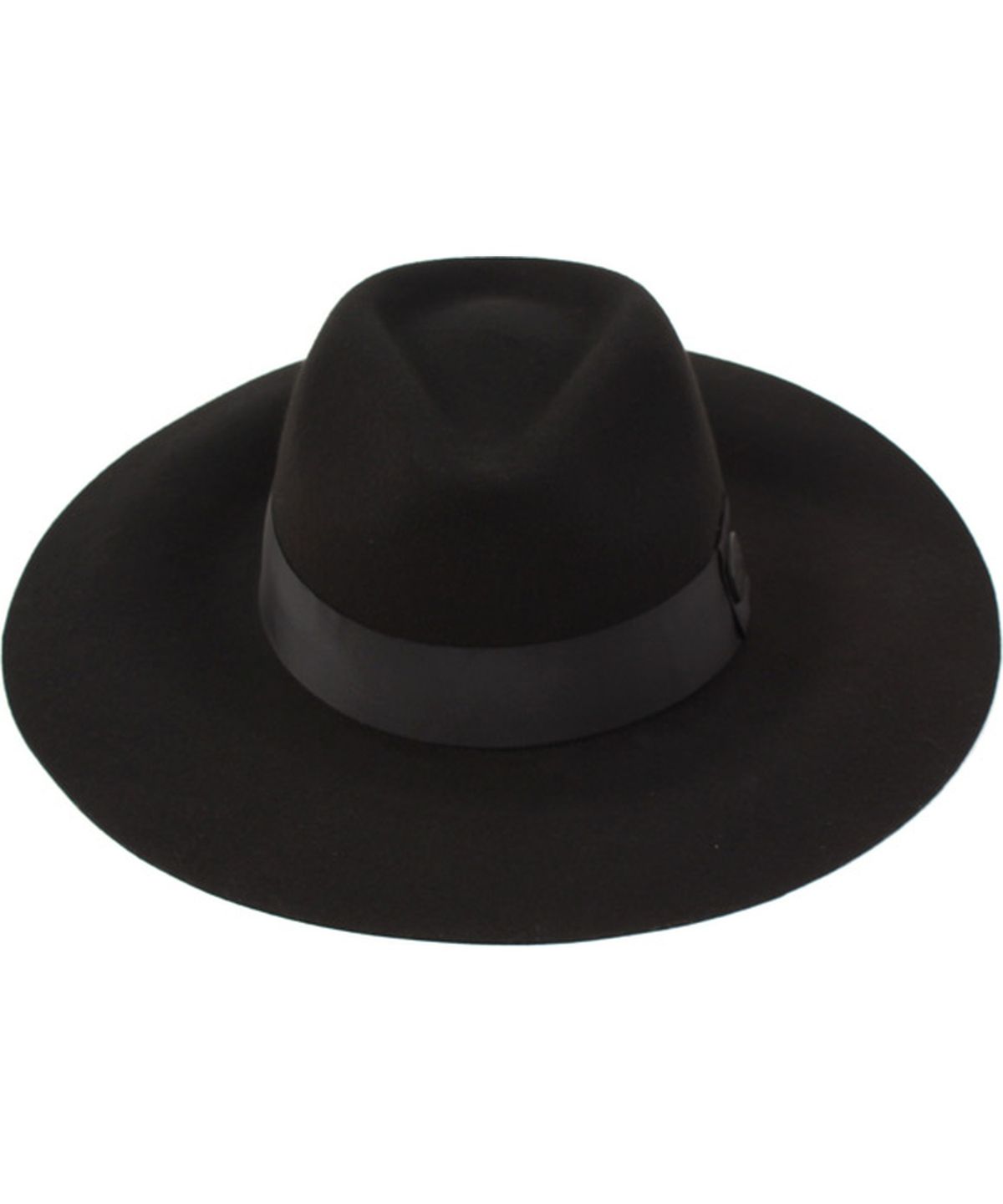 유니버셜 케미스트리(UNIVERSAL CHEMISTRY) BK Metal Line Wool Long BK Fedora 울페도라