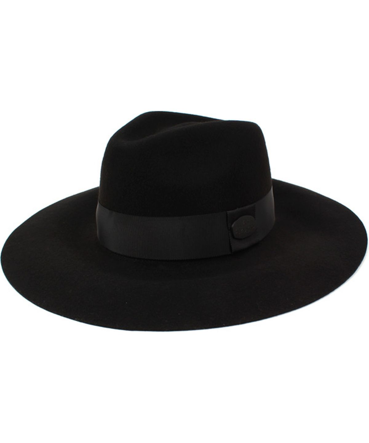 유니버셜 케미스트리(UNIVERSAL CHEMISTRY) BK Metal Line Wool Long BK Fedora 울페도라