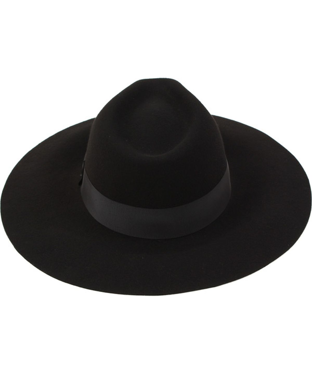 유니버셜 케미스트리(UNIVERSAL CHEMISTRY) BK Metal Line Wool Long BK Fedora 울페도라