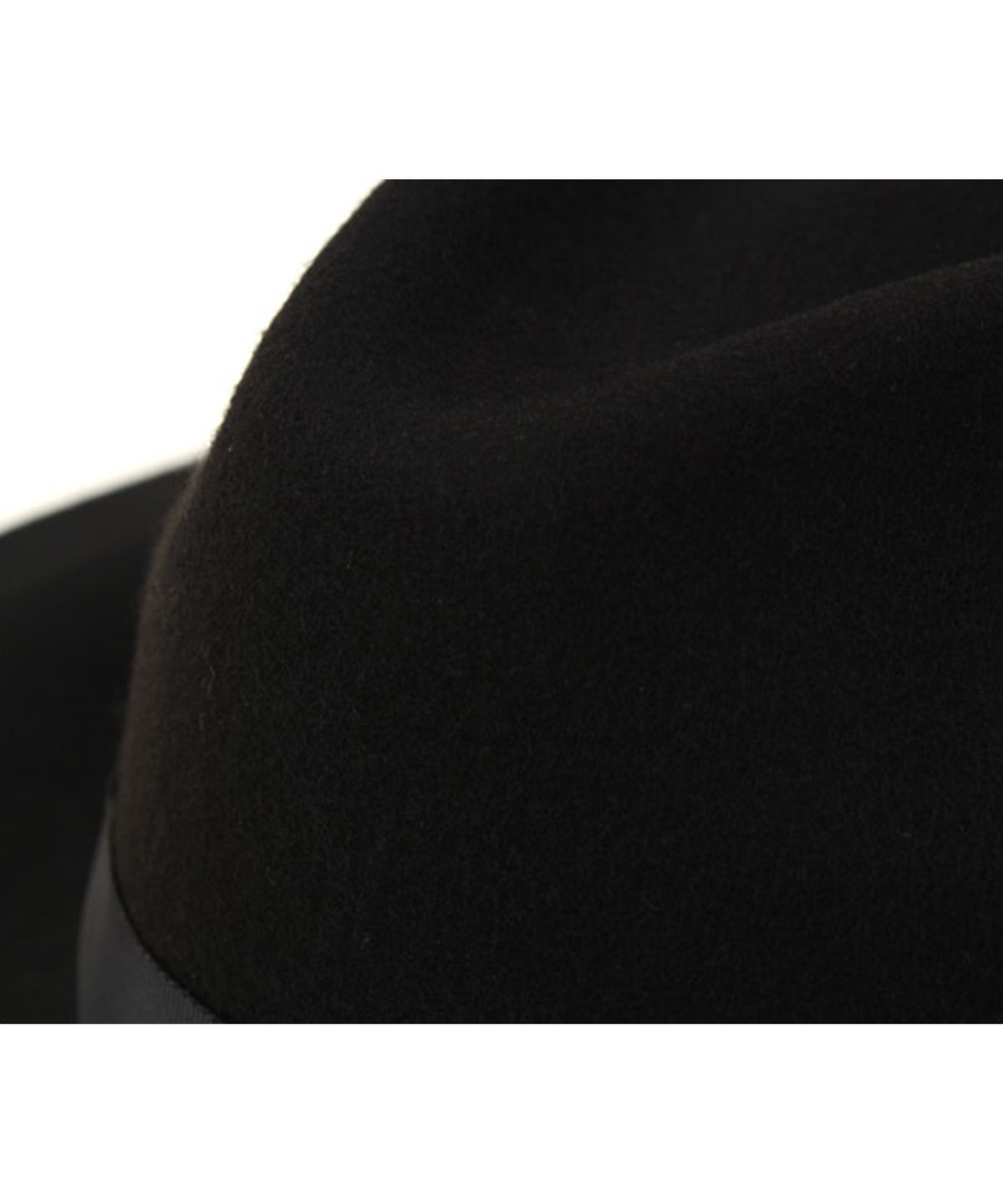 유니버셜 케미스트리(UNIVERSAL CHEMISTRY) BK Metal Line Wool Long BK Fedora 울페도라
